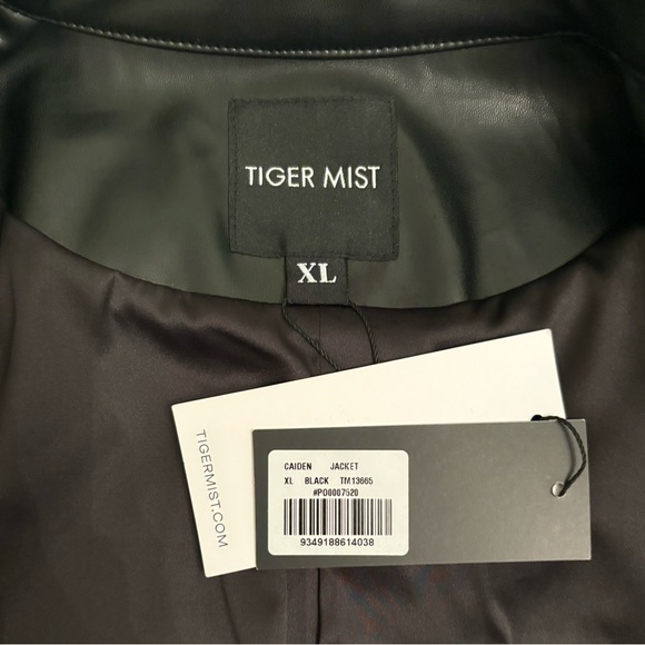 Tiger Mist Leather Jacket - Picture 2 of 3